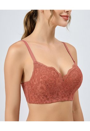 Brasier Doble Realce Con Encaje Y Powernet | St. Even