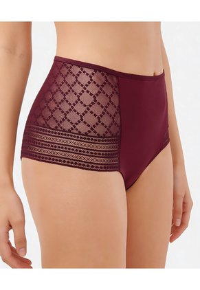 Panty Cachetero | Tiro Alto | Con Encaje