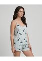 Pijama De Short | Blusa Escote En V | Tiras Ajustables de St Even