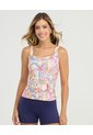 Vestido De Baño Tankini | Copas Fijas Suaves | Cargaderas Ajustables de St Even