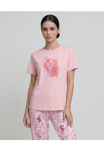 Pijama Pantalón Capri | Camiseta Manga Corta St Even