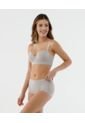 Brasier Realce Natural Sin Arcos Copa Interna Cargaderas Graduables Gris Perla ST Even 47080 de St Even