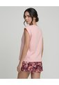 Pijama De Short | Camiseta Manga Rodada de St Even