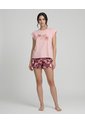 Pijama De Short | Camiseta Manga Rodada de St Even