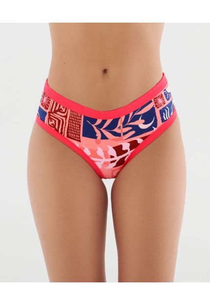 Panty De Baño Tiro Medio Doble Faz Estampado ST Even 99552