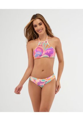 Panty De Baño Semidescaderado Naranja ST Even 99512