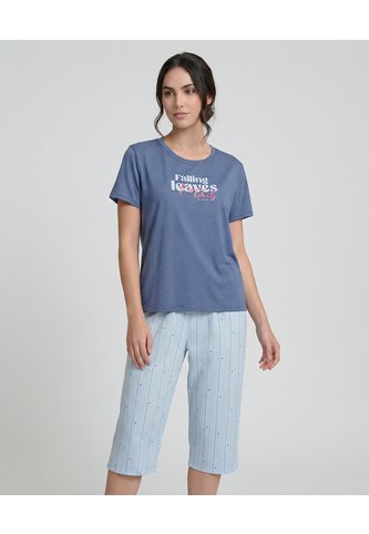 Pijama Pantalón Capri | Camiseta Manga Corta St Even