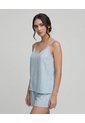 Pijama De Short | Blusa Escote En V | Tiras Ajustables de St Even
