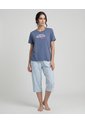 Pijama Pantalón Capri | Camiseta Manga Corta de St Even