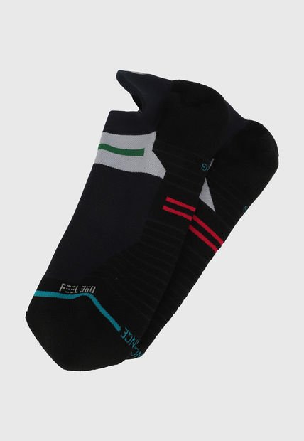 Medias  Negro-Multicolor Stance Interim