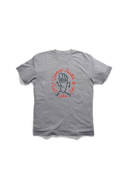 Camiseta Stance Happy Foot