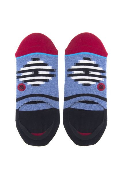 Calcetines STANCE Negro-Azul-Rojo