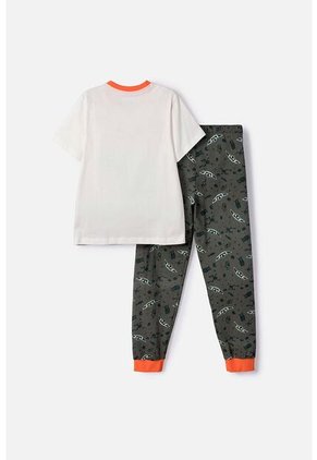 Pijama De Mandalorian Pantalón Largo Multicolor Para Niño 12