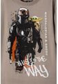 Camiseta De Mandalorian Manga Corta Verde Para Niño 6 de Star Wars