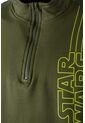 Buzo De Star Wars Cerrado Verde Militar Para Hombre XS de Star Wars