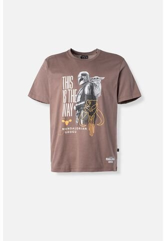 Camiseta De Mandalorian Regular Fit Para Hombre XL Star Wars