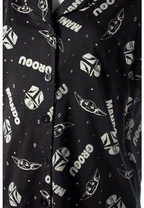 Pijama De Mandalorian Con Pantalon Largo Para Mujer M