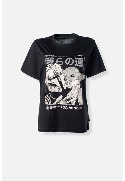 Camiseta De Mandalorian Regular Fit Para Mujer L