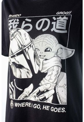 Camiseta De Mandalorian Regular Fit Para Mujer L