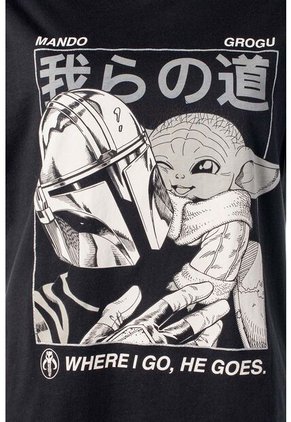 Camiseta De Mandalorian Regular Fit Para Mujer L
