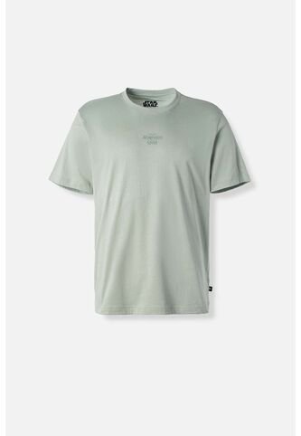 Camiseta De Mandalorian Regular Fit Verde Para Hombre XS Star Wars