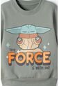 Buzo De Mandalorian Cerrado Verde Para Niño 2T A 6T 4T de Star Wars