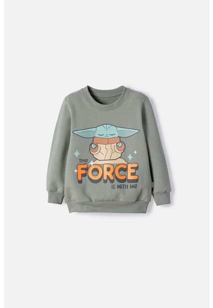 Buzo De Mandalorian Cerrado Verde Para Niño 2T A 6T 2T