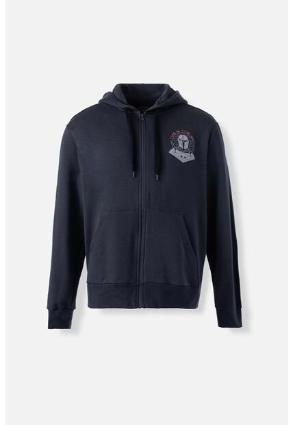 Buzo De Mandalorian Gris Grafito Abierto Para Hombre M