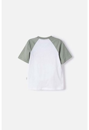 Camiseta De Mandalorian Manga Corta Multicolor Para Niño 2T A 6T 3T