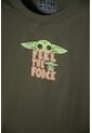 Camiseta De Mandalorian Manga Corta Verde Para Niño 10 de Star Wars