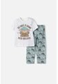 Pijama De Mandalorian Pantalón Largo Multicolor Para Niño 2T A 6T 4T de Star Wars