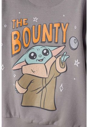 Conjunto De Mandalorian Pantalón Largo Gris Para Niño 2T A 6T 3T