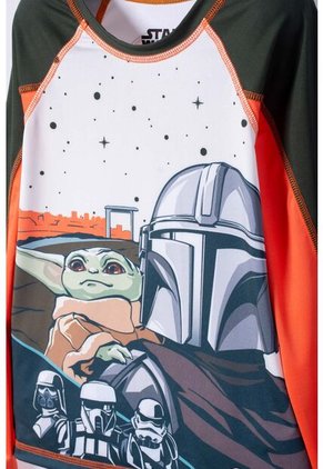 Camiseta De Baño De Mandalorian Multicolor Para Niño 12