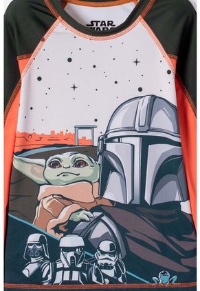 Camiseta De Baño De Mandalorian Multicolor Para Niño 12