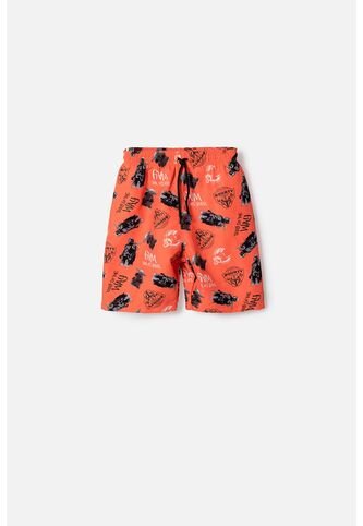 Pantaloneta De Baño De Mandalorian Naranjado Para Niño 14 Star Wars