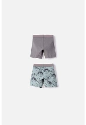 Pack X2 Boxer De Mandalorian Multicolor Para Niño 2T A 6T 2T
