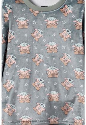 Pijama De Mandalorian Pantalón Largo Multicolor Para Niño 2T A 6T 2T