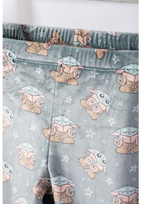 Pijama De Mandalorian Pantalón Largo Multicolor Para Niño 2T A 6T 2T