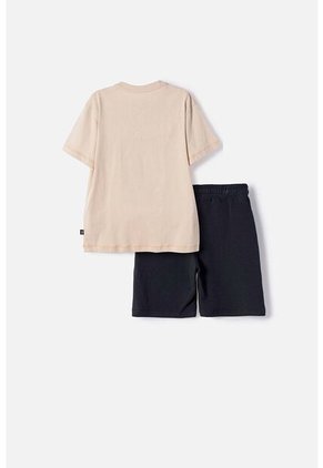 Conjunto De Mandalorian Con Bermuda Multicolor Para Niño 10