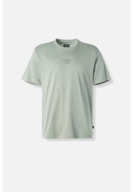 Camiseta De Mandalorian Regular Fit Verde Para Hombre M