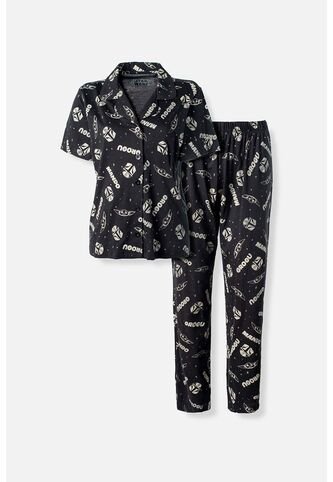 Pijama De Mandalorian Con Pantalon Largo Para Mujer XL Star Wars