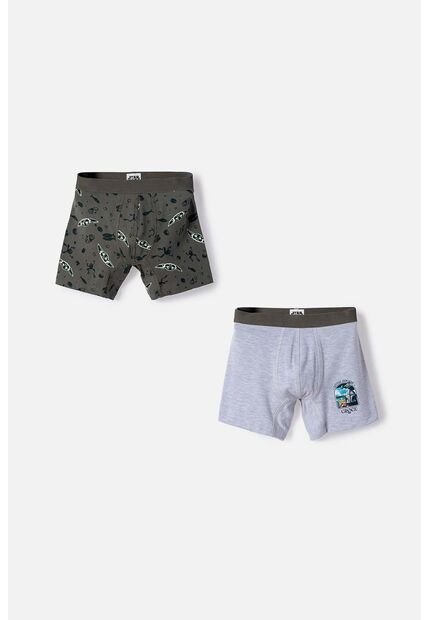 Pack X2 Boxer De Mandalorian Multicolor Para Niño 8