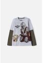 Camiseta De Mandalorian Manga Corta Multicolor Para Niño 6 de Star Wars