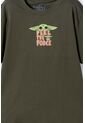 Camiseta De Mandalorian Manga Corta Verde Para Niño 8 de Star Wars