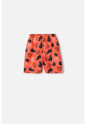 Pantaloneta De Baño De Mandalorian Naranjado Para Niño 10