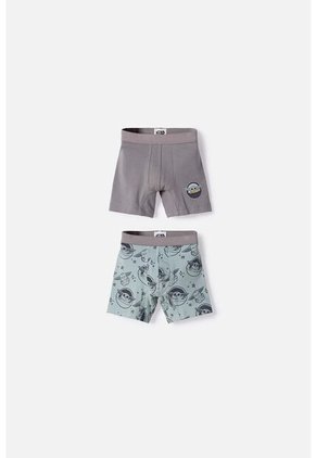 Pack X2 Boxer De Mandalorian Multicolor Para Niño 2T A 6T 4T