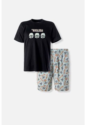 Pijama De Mandalorian Con Pantalon Corto Para Hombre XS