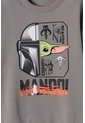 Buzo De Mandalorian Cerrado Gris Para Niño 8 de Star Wars