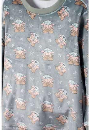 Pijama De Mandalorian Pantalón Largo Multicolor Para Niño 2T A 6T 3T