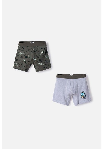 Pack X2 Boxer De Mandalorian Multicolor Para Niño 6